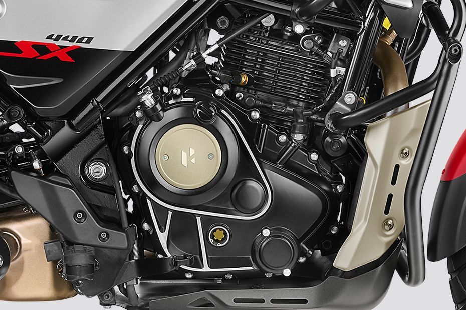 Engine of Hunk 440 SX