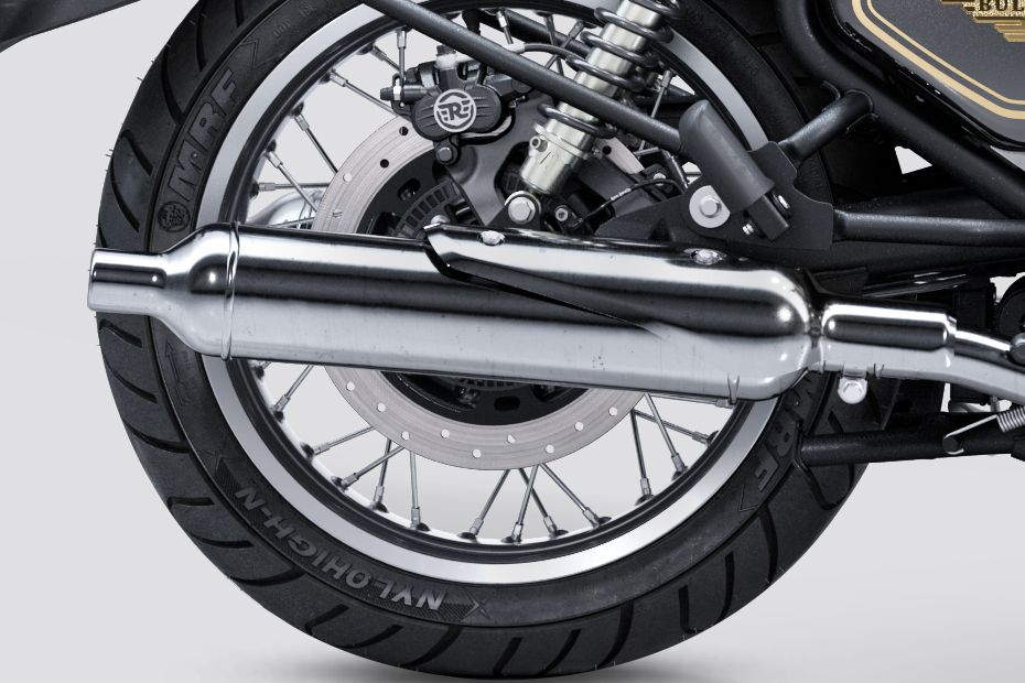 Exhaust View of Bullet 650