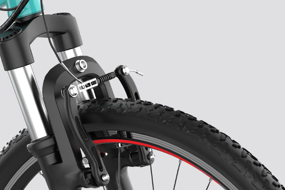 Front Brake View of Dope