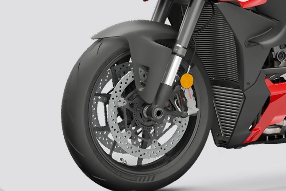 Front Brake View of Streetfighter V4