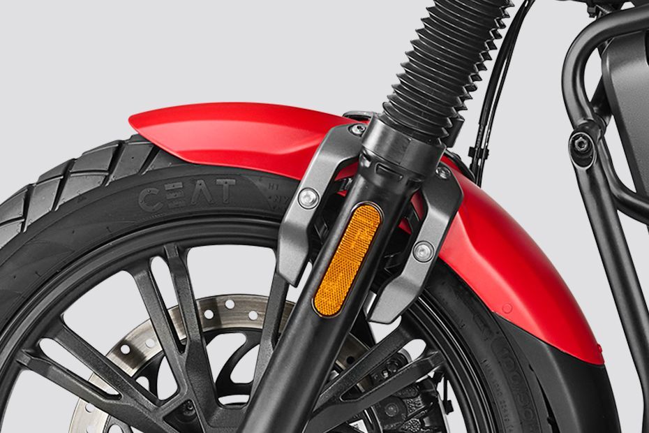 Front Mudguard & Suspension of Hunk 440 SX