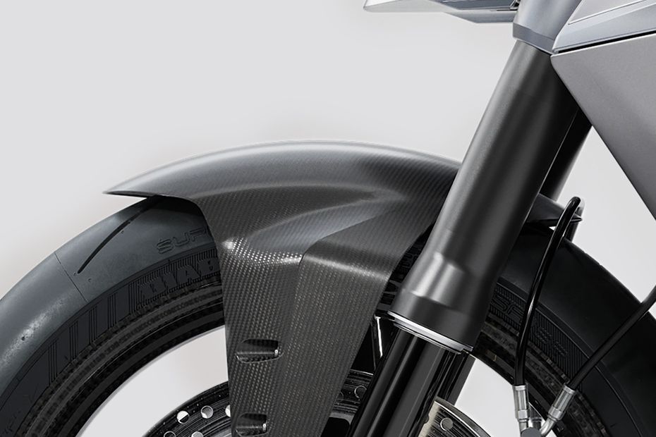 Front Mudguard & Suspension of Manx