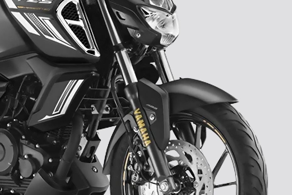 Front Suspension View of FZS-FI V3