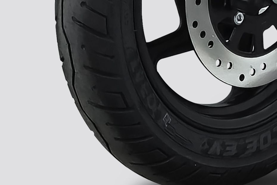 Front Tyre View of Eeva
