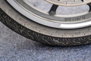 Front Tyre View of T 30