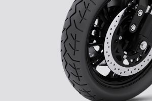 Front Tyre View of MX16 Pro