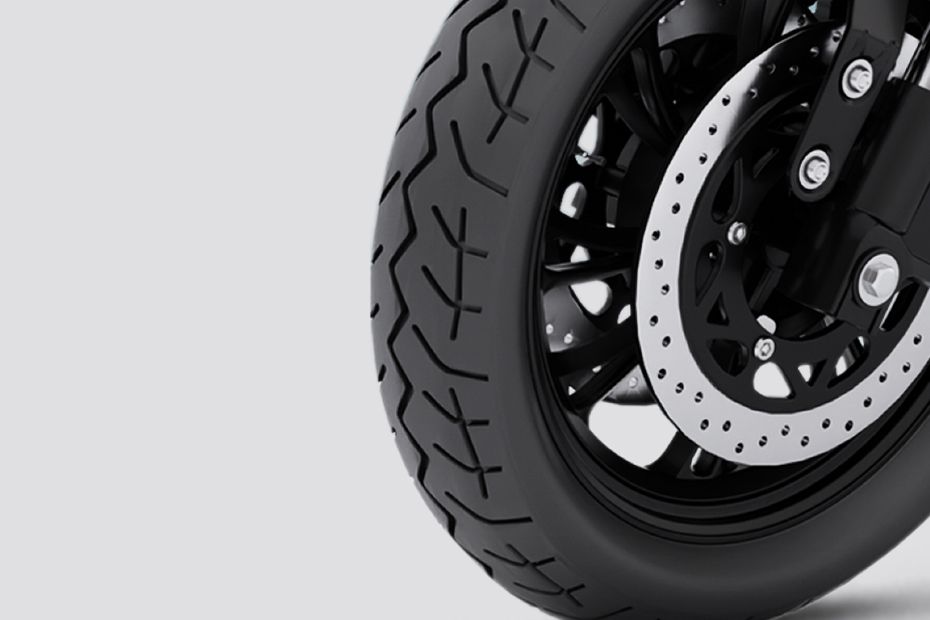 Front Tyre View of MX16 Pro