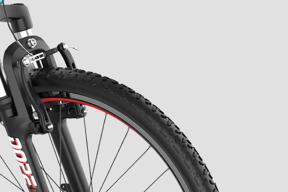 Front Tyre View of Dope