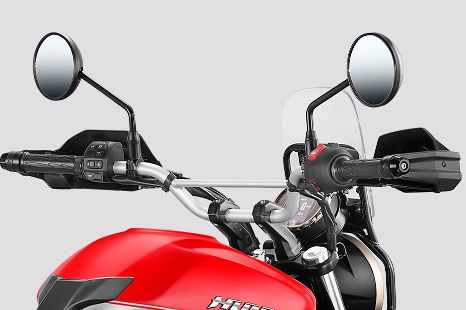 Handle Bar View of Hunk 440 SX