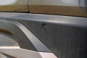 Rear Parking Sensors Top View Image of Triber