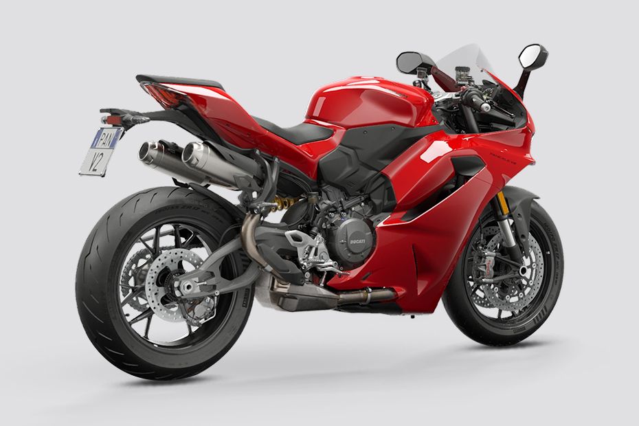 Rear Right View of Panigale V2