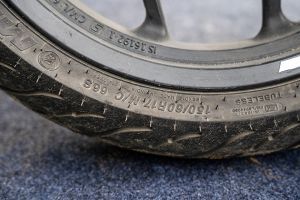 Rear Tyre View of T 30