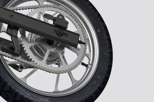 Rear Tyre View of n-First