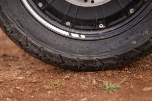 Rear Tyre View of Diplos Max Plus