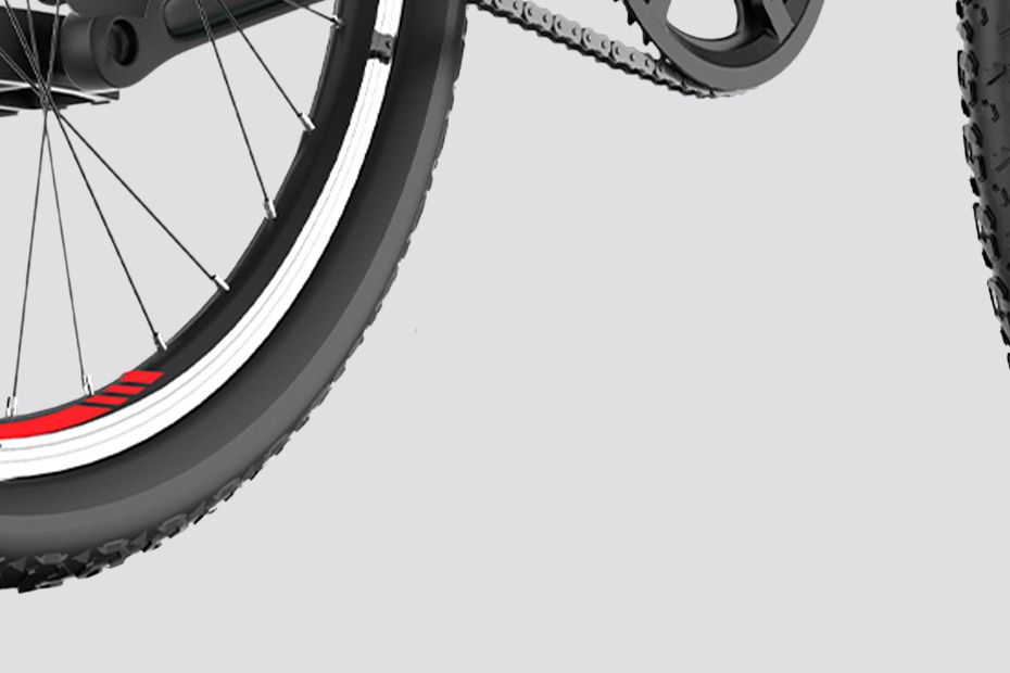 Rear Tyre View of Dope