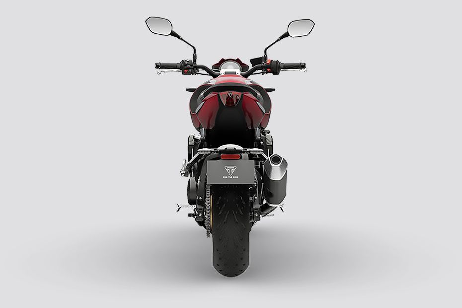 Rear View of Trident 800