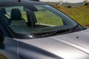 Wiper with full windshield Image of Triber