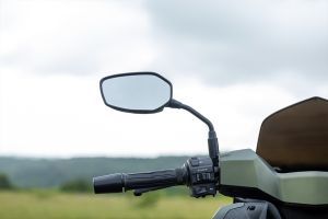 Handle Bar View of Xoom 160