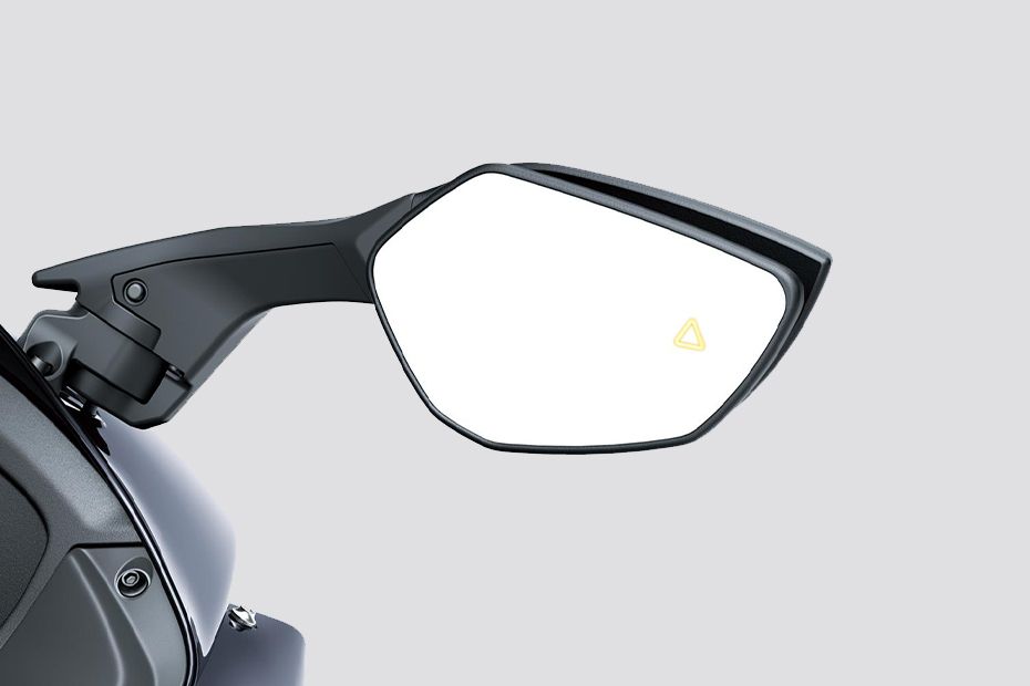 Back View Mirror of Ninja H2 SX