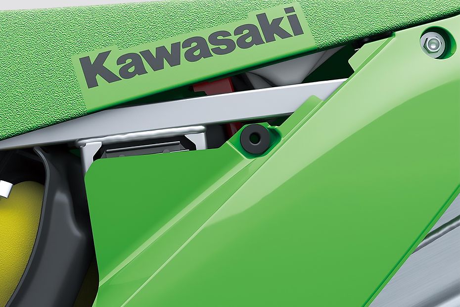Handle Bar View of KX 250