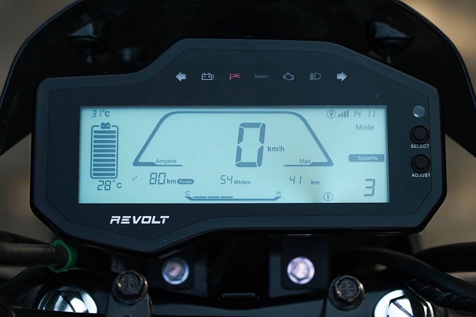 Console View of RV BlazeX
