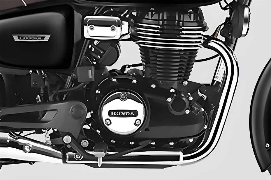 Engine of CB350C