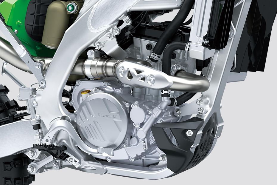 Handle Bar View of KX 250