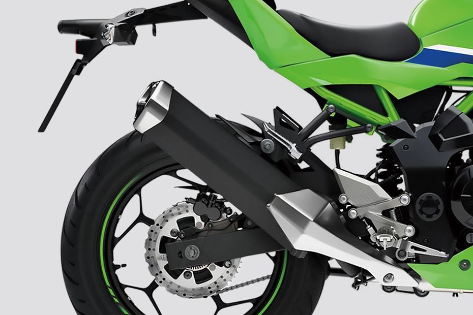 Exhaust View of Ninja 125