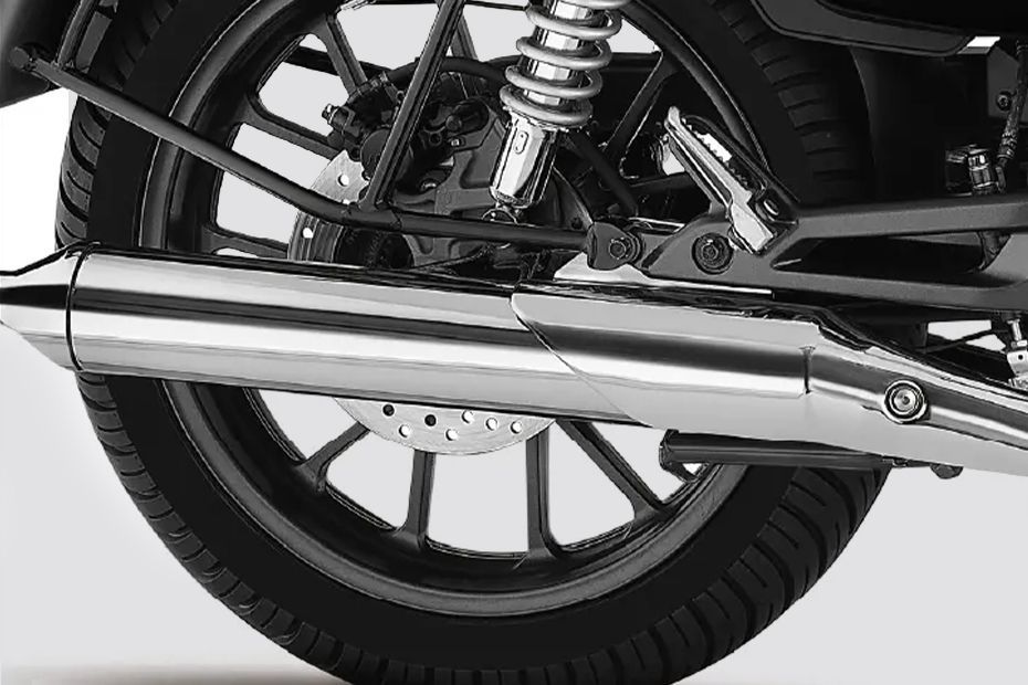 Exhaust View of CB350C