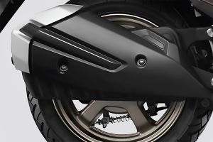 Exhaust View of Burgman Street