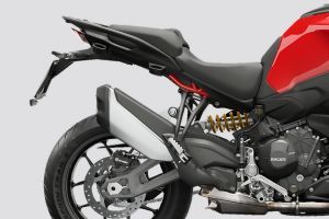 Exhaust View of Multistrada V2