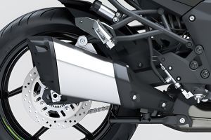 Exhaust View of Versys 1100