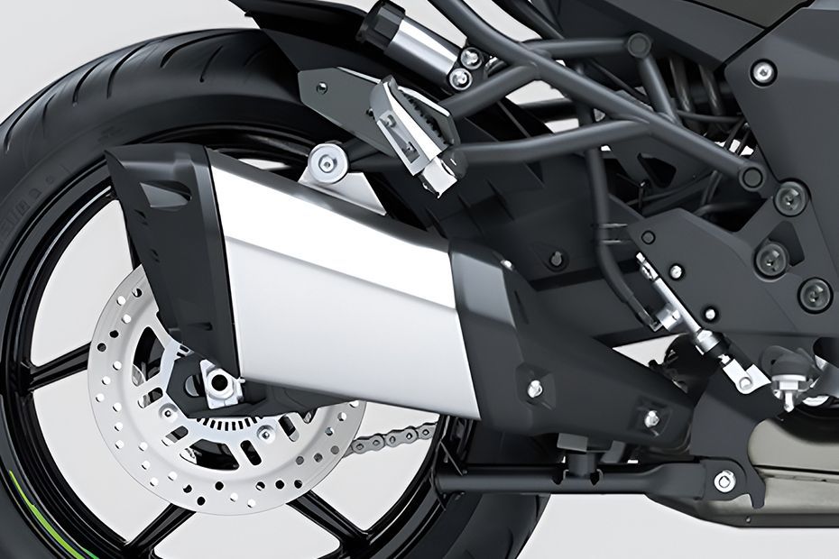 Exhaust View of Versys 1100