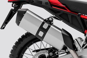 Exhaust View of Tuareg 660