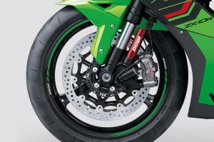Front Brake View of Ninja ZX-10R