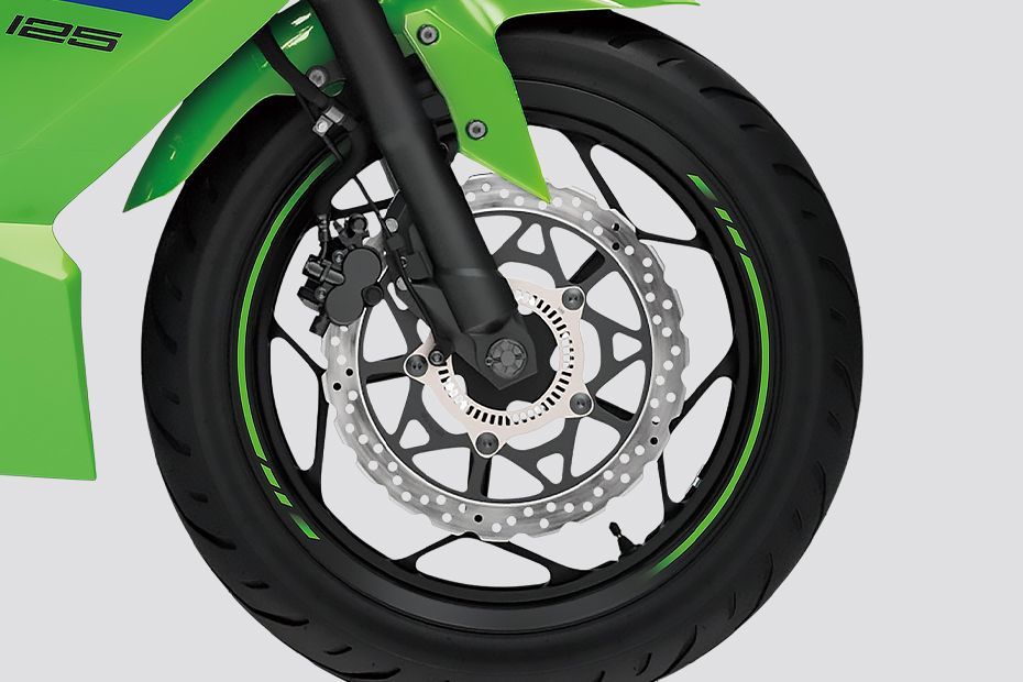 Front Brake View of Ninja 125