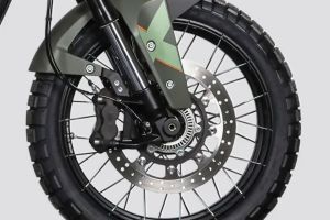 Front Brake View of Crossfire 500 Storr