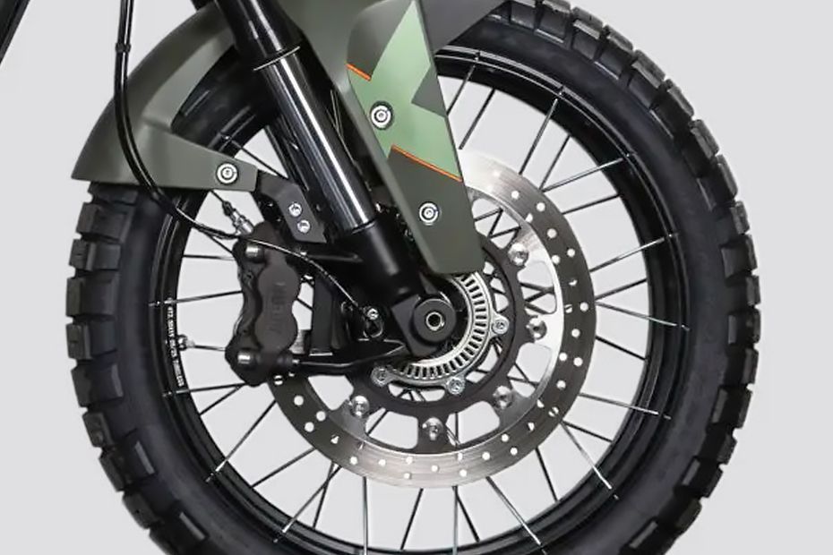 Front Brake View of Crossfire 500 Storr