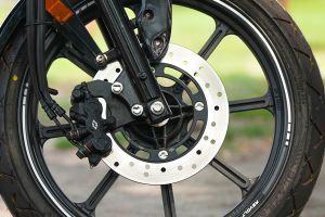 Front Brake View of RV BlazeX