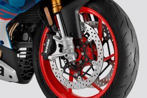 Front Brake View of RS 660