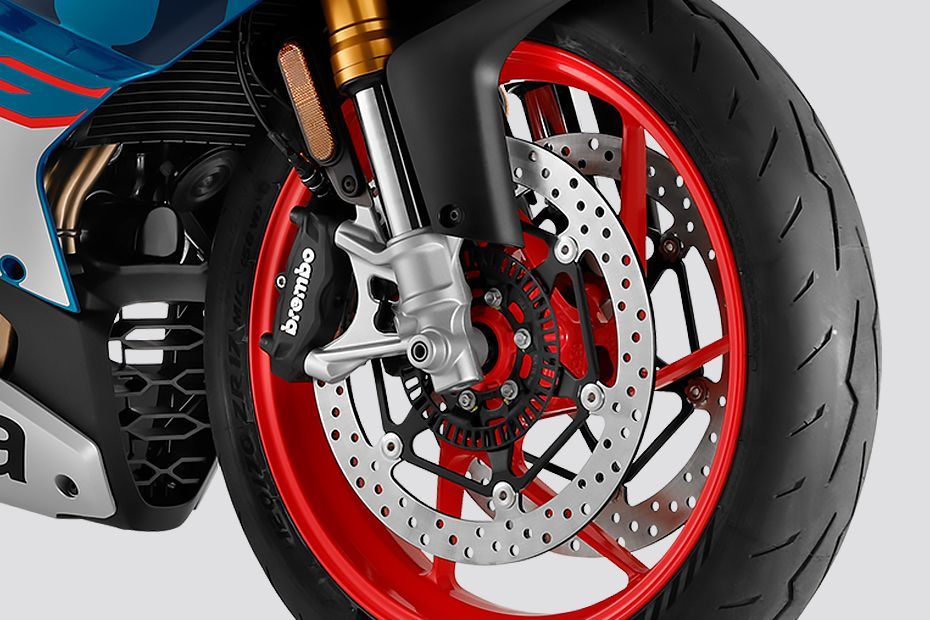 Front Brake View of RS 660