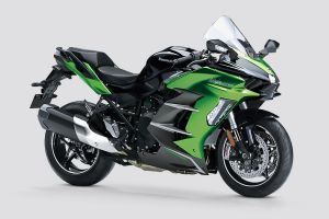 Front Right View of Ninja H2 SX