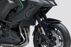 Front Suspension View of Versys 1100
