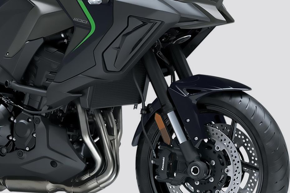 Front Suspension View of Versys 1100