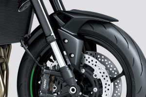 Front Suspension View of Z900
