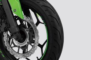 Front Tyre View of Ninja 125