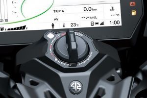 Ignition View of Ninja H2 SX