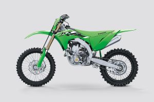 Handle Bar View of KX 250