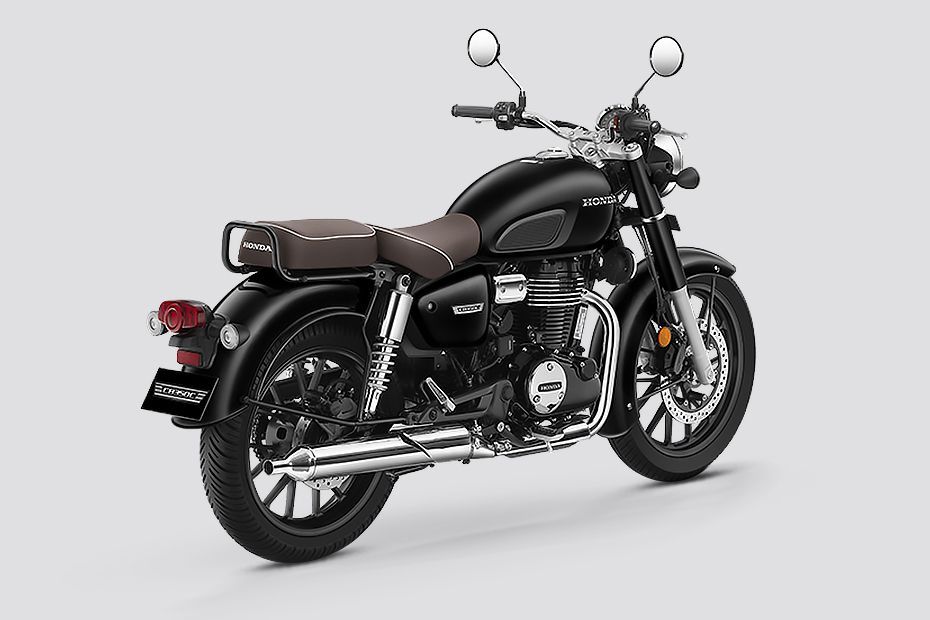 Rear Right View of CB350C