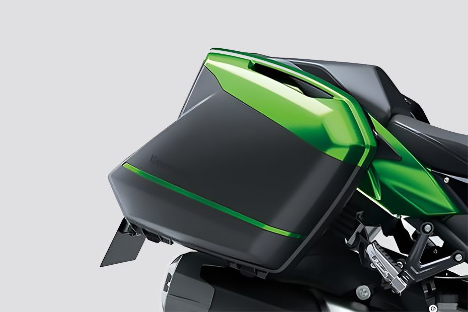 Rear Storage of Ninja H2 SX